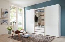 TV-Schrank >MAGIC< in WEISS - 300x216x65cm (BxHxT)