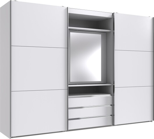 Falttürenschrank >Everly< in weiß - 250x216x58cm (BxHxT), 779,95 €