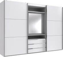 Schwebetürenschrank >MAGIC< in WEISS -...