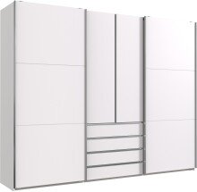 Schwebetürenschrank >MAGIC< in WEISS -...