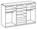 Schwebetürenschrank >MAGIC< in WEISS - 300x236x65cm (BxHxT)