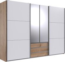 Schwebetürenschrank >MAGIC< in PLANKENEICHE +...