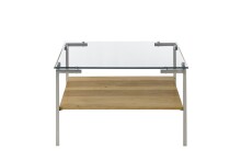 Couchtisch >GLASGOW< in eichefarben aus Eiche...