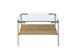 Couchtisch >GLASGOW< in eichefarben aus Eiche furniert HWP  - 65x65x46cm (LxBxH)