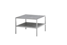 Couchtisch >ORINOCO< in Keramik-Optik grau aus Glas...