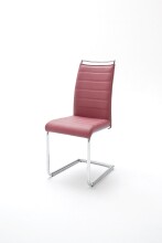 Freischwinger >CAVA 2er Set< in bordeaux - 43x99x56...