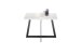 Couchtisch >MIRAMAR< in weiß aus Marmor weiß - 65x65x44cm (LxBxH)