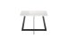 Couchtisch >MIRAMAR< in weiß aus Marmor weiß - 65x65x44cm (LxBxH)