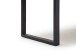 Esstisch >SONORA< in MDF Mooreiche aus MDF - 100x200x77cm (LxBxH)