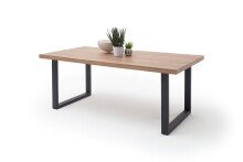 Esstisch >SONORA< in MDF Wildeiche aus MDF -...