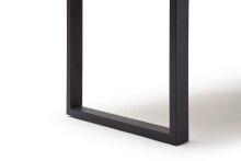 Esstisch >SONORA< in MDF Wildeiche aus MDF - 100x200x77cm (LxBxH)