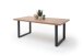 Esstisch >SONORA< in MDF Wildeiche aus MDF - 100x200x77cm (LxBxH)