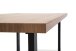 Esstisch >SONORA< in MDF Wildeiche aus MDF - 100x200x77cm (LxBxH)