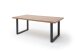Esstisch >SONORA< in MDF Wildeiche aus MDF - 100x200x77cm (LxBxH)