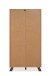 Highboard >Medan< in Artisan Oak / anthrazit  - 80x156x40cm (BxHxT)