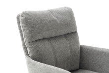 Esszimmerstuhl >Urbain / Utica< 2er-Set in grau aus hochwertigem Bezugsstoff - 60x92x67 (BxHxT)