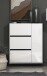 Schuhschrank >EASY< in weiß, Holzwerkstoff - 103x135x25,2cm (BxHxT)