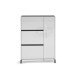 Schuhschrank >EASY< in weiß, Holzwerkstoff - 103x135x25,2cm (BxHxT)