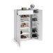 Schuhschrank >Atrium< in weiß, Holzwerkstoff - 91x115x34cm (BxHxT)