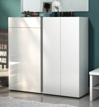 Schuhkommode >Atrium< in weiß, Holzwerkstoff...