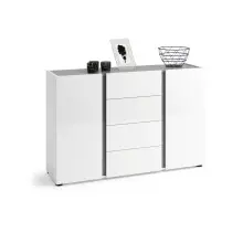 Sideboard >Atrium< in weiß, Holzwerkstoff -...