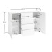 Sideboard >Atrium< in weiß, Holzwerkstoff - 140x92x40cm (BxHxT)