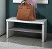 Schuhbank >Atrium< in weiß, Holzwerkstoff - 80x40x40cm (BxHxT)