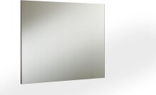 Garderobenspiegel >Atrium< in weiß, Spiegelglas - 80x65x2cm (BxHxT)