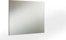 Garderobenspiegel >Atrium< in weiß, Spiegelglas - 80x65x2cm (BxHxT)