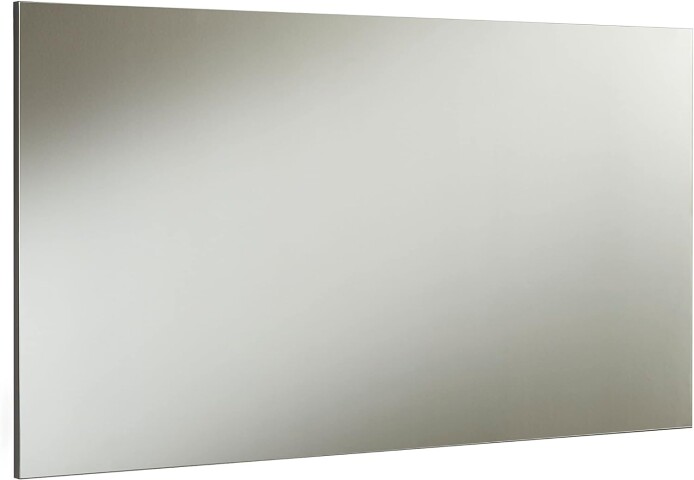 Garderobenspiegel >Atrium< in weiß, Spiegelglas - 120x65x2cm (BxHxT)