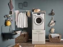 Waschmaschinenumbauschrank >LAUNDREEZY< in...
