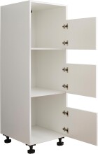 Wäscheschrank >LAUNDREEZY< in weiß, Holzwerkstoff - 50x162x67,5cm (BxHxT)