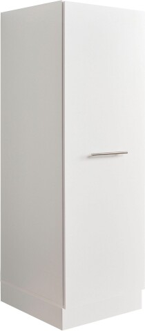 Stauraumschrank >LAUNDREEZY< in weiß, Holzwerkstoff - 50x162x67,5cm (BxHxT)