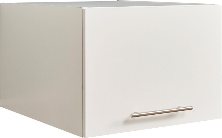 Schrankaufsatz >LAUNDREEZY< in weiß, Holzwerkstoff - 50x38x67,5cm (BxHxT)