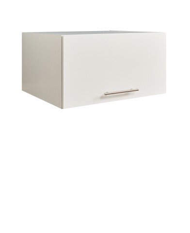 Schrankaufsatz >LAUNDREEZY< in weiß, Holzwerkstoff - 67,5x38x67,5cm (BxHxT)