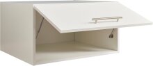 Schrankaufsatz >LAUNDREEZY< in weiß, Holzwerkstoff - 67,5x38x67,5cm (BxHxT)