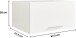 Waschmaschinenumbauschrank >LAUNDREEZY< in weiß - 135x200x67,5 (BxHxT)