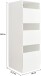 Waschmaschinenumbauschrank >LAUNDREEZY< in weiß - 117,5x200x67,5 (BxHxT)