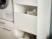 Waschmaschinenumbauschrank >LAUNDREEZY< in weiß - 117,5x200x67,5 (BxHxT)