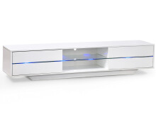 TV-Board >Blues< in Weiß/Hochglanz aus MDF -...