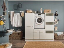 Waschmaschinenumbauschrank >LAUNDREEZY< in...