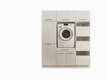 Waschmaschinenumbauschrank >LAUNDREEZY< in...