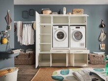 Waschmaschinenumbauschrank >LAUNDREEZY< in...