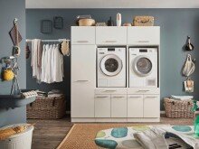Waschmaschinenumbauschrank >LAUNDREEZY< in...