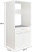 Waschmaschinenumbauschrank >LAUNDREEZY< in weiß - 235x200x67,5 (BxHxT)