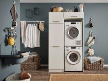 Waschmaschinenumbauschrank >LAUNDREEZY< in...