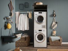 Waschmaschinenumbauschrank >LAUNDREEZY< in...