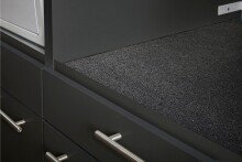 Waschmaschinenumbauschrank >LAUNDREEZY< in anthrazit - 67,5x162x67,5 (BxHxT)