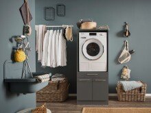 Waschmaschinenumbauschrank >LAUNDREEZY< in...