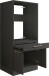 Waschmaschinenumbauschrank >LAUNDREEZY< in anthrazit - 67,5x162x67,5 (BxHxT)
